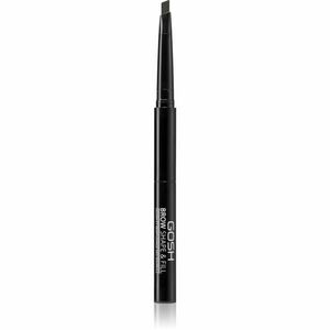 Gosh Brow Shape & Fill oboustranná tužka na obočí odstín 002 Greybrown 0.5 g obraz