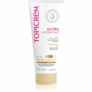Topicrem UH BODY Ultra-Moisturizing Progressive Tan hydratační samoopalovací mléko pro suchou a citlivou pokožku 200 ml obraz