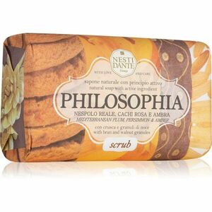 Nesti Dante Philosophia Scrub with Bran & Walnut Granules přírodní mýdlo 250 g obraz