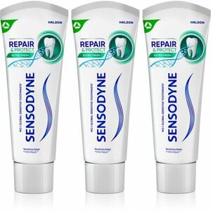 Sensodyne Repair & Protect Extra Fresh zubní pasta pro ochranu zubů a dásní 3x75 ml obraz