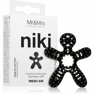 Mr & Mrs Fragrance Niki Fresh Air vůně do auta náhradní náplň 1 ks obraz