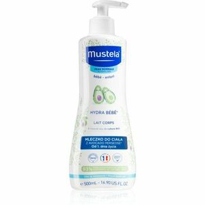 Mustela Bébé Hydra Bébé hydratační tělové mléko pro dětskou pokožku 500 ml obraz