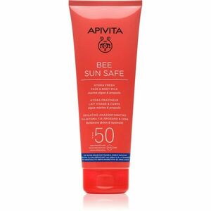 Apivita Bee Sun Safe Hydra Fresh Milk SPF50 opalovací mléko na obličej a tělo SPF 50 200 ml obraz