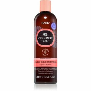 HASK Monoi Coconut Oil vyživující kondicionér pro lesk a hebkost vlasů 355 ml obraz