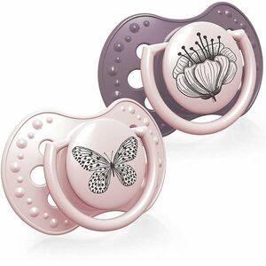 LOVI Botanic 6-18m dudlík Girl 2 ks obraz
