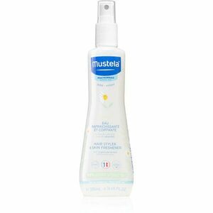 Mustela Bébé osvěžující voda na tělo a vlasy 200 ml obraz