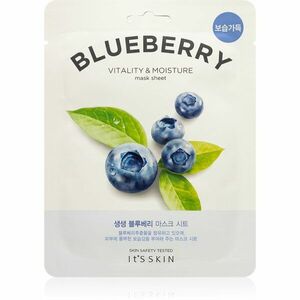 It´s Skin The Fresh Mask Blueberry hydratační plátýnková maska s revitalizačním účinkem 21 g obraz