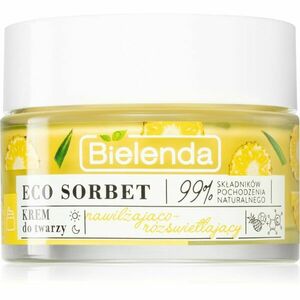 Bielenda Eco Sorbet Pineapple hydratační a rozjasňující pleťový krém 50 ml obraz