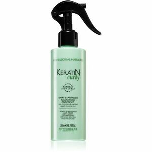 Phytorelax Laboratories Keratin Curly sprej proti krepatění pro vlnité a kudrnaté vlasy 200 ml obraz