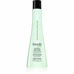 Phytorelax Laboratories Keratin Curly šampon pro kudrnaté a vlnité vlasy proti krepatění 250 ml obraz