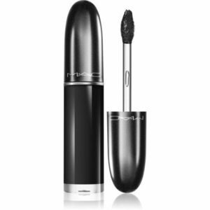MAC Cosmetics Retro Matte Liquid Lipcolour matná tekutá rtěnka odstín Caviar 5 ml obraz