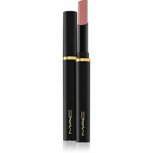 MAC Cosmetics Powder Kiss Velvet Blur Slim Stick matná hydratační rtěnka odstín Over the Taupe 2 g obraz
