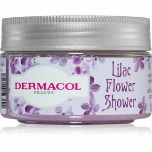 Dermacol Flower Care Lilac cukrový tělový peeling 200 g obraz