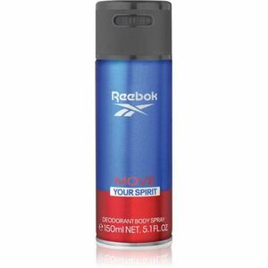 Reebok Move Your Spirit energizující tělový sprej pro muže 150 ml obraz