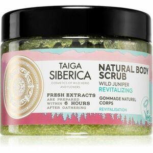 Natura Siberica Taiga Siberica Wild Juniper tělový peeling 300 ml obraz