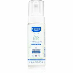 Mustela Bébé dětský šampon na mléčné krusty 150 ml obraz