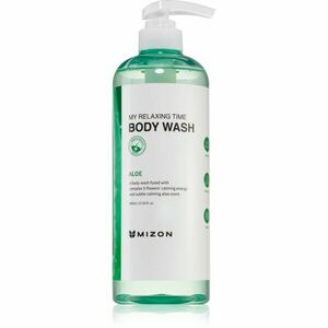 Mizon My Relaxing Time Aloe hydratační sprchový gel se zklidňujícím účinkem 800 ml obraz