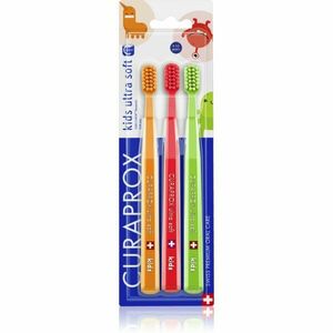 Curaprox 5500 Kids Ultra Soft zubní kartáček pro děti 3 ks obraz