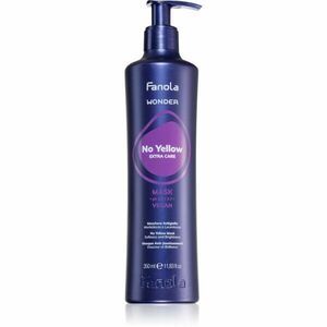 Fanola Wonder No Yellow Extra Care Mask maska na vlasy neutralizující žluté tóny 350 ml obraz