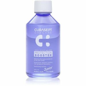 Curasept Daycare Protection Junior Booster ústní voda pro děti 7-12 years Bubble Gum 250 ml obraz