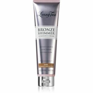 Loving Tan Bronze Shimmer samoopalovací krém odstín Dark 120 ml obraz