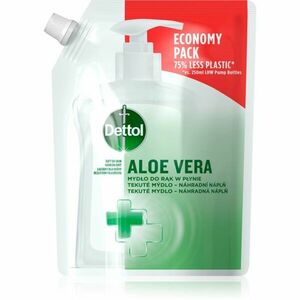 Dettol Soft on Skin Aloe Vera tekuté mýdlo náhradní náplň 500 ml obraz