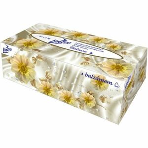 Linteo Paper Tissues Three-ply Paper, 90 pcs per box papírové kapesníky s balzámem 90 ks obraz