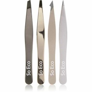So Eco Tweezer Set Rose Gold sada pinzet obraz