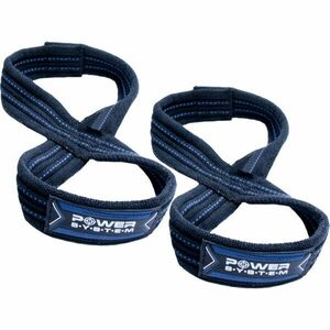 Power System Figure 8 Straps posilovací trhačky barva Blue S/M 2 ks obraz