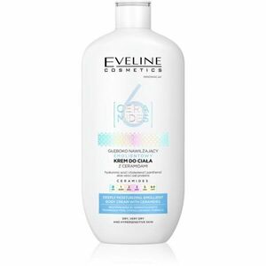 Eveline Cosmetics 6 Ceramides hydratační tělový krém pro suchou až velmi suchou pokožku bez parfemace 350 ml obraz