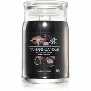 Yankee Candle Black Coconut vonná svíčka Signature 567 g obraz