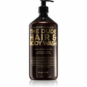 Waterclouds The Dude Hair & Body Wash sprchový gel a šampon 2 v 1 1000 ml obraz