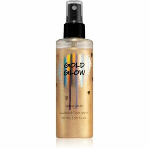 Miraculum Girls Collection Gold Glow rozjasňující mlha na obličej a tělo se třpytkami 100 ml obraz
