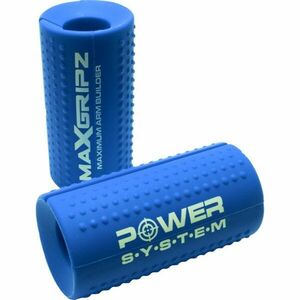 Power System Mx Gripz posilovací gripy na činku barva Blue M 2 ks obraz