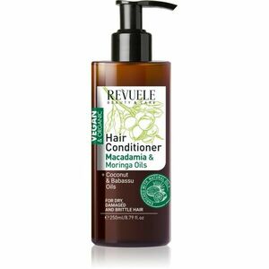Revuele Vegan & Organic hydratační a vyživující kondicionér pro suché a poškozené vlasy 250 ml obraz
