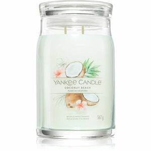 Yankee Candle Coconut Beach vonná svíčka Signature 567 g obraz