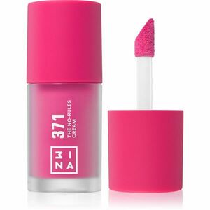 3INA The No-Rules Cream multifunkční líčidlo pro oči, rty a tvář odstín 371 - Electric hot pink 8 ml obraz