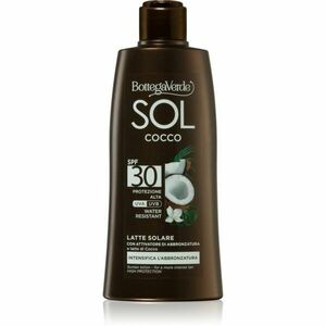 Bottega Verde Sol Cocco voděodolné mléko na opalování SPF 30 200 ml obraz