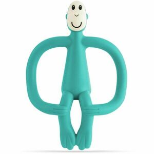 Matchstick Monkey Teething Toy and Gel Applicator kousátko s kartáčkem 2 v 1 Green 1 ks obraz