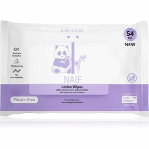 Naif Baby & Kids Lotion Wipes vlhčené ubrousky pro děti od narození 54 ks obraz