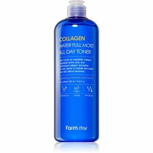 Farmstay Collagen Water Full Moist pleťové tonikum 500 ml obraz