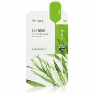 MEDIHEAL Essential Mask Teatree zklidňující plátýnková maska proti akné 27 ml obraz