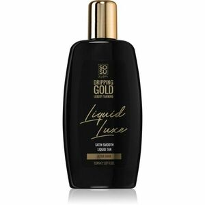 Dripping Gold Luxury Tanning Liquid Luxe samoopalovací voda na tělo Ultra Dark 150 ml obraz