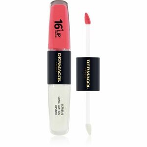 Dermacol 16H Lip Colour dlouhotrvající rtěnka a lesk na rty odstín 26 2x4 ml obraz