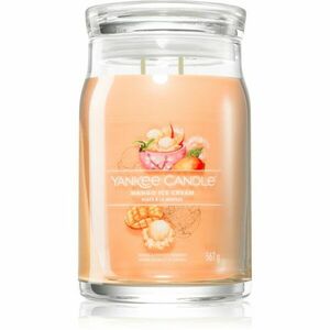 Yankee Candle Mango Ice Cream vonná svíčka Signature 567 g obraz