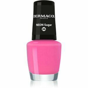 Dermacol Neon neonový lak na nehty odstín 26 Sugar 5 ml obraz