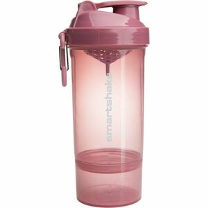 Smartshake Original2GO ONE sportovní šejkr + zásobník barva Deep Rose Pink 800 ml obraz