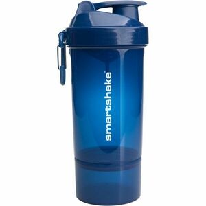 Smartshake Original2GO ONE sportovní šejkr + zásobník barva Navy Blue 800 ml obraz