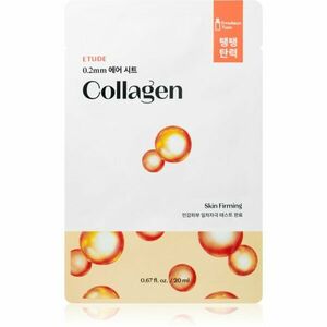 ETUDE 0.2 Therapy Air Mask Collagen protivrásková plátýnková maska pro hydrataci a vypnutí pokožky 20 ml obraz