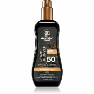 Australian Gold Spray Gel Sunscreen With Instant Bronzer bronzující sprej SPF 50 237 ml obraz